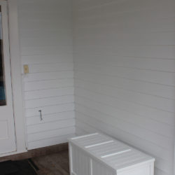 BoxSeat Indoor Outdoor Wood Storage Box in Arctic White