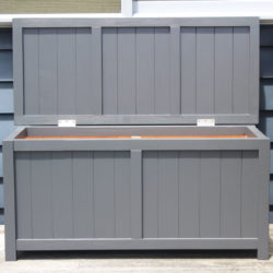 BoxSeat Outdoor Wooden Storage in Baltic Black