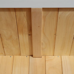 BoxSeat Wood Storage Untreated Macrocarpa Interior