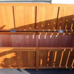 Extra Large Deck Storage BoxSeat Open